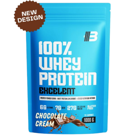 Excelent 100% Whey Proteín – čokoláda od BODY NUTRITION